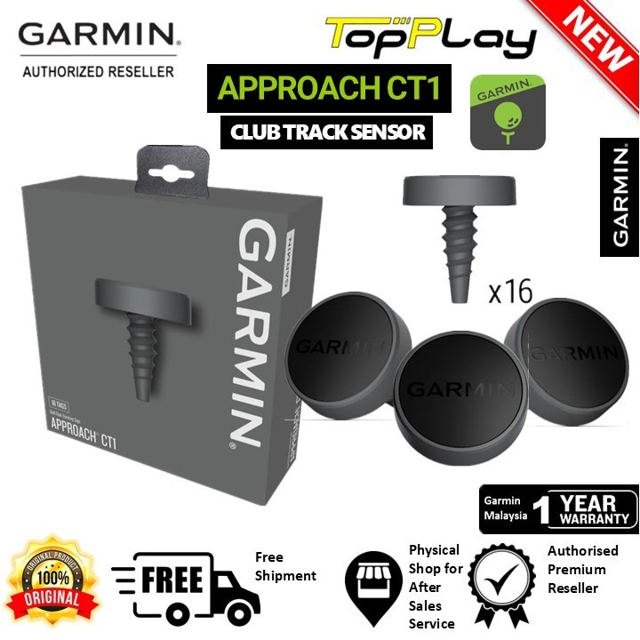 Garmin Approach CT1 - Golf Club TAP Sensor tracking Swing Optical ...