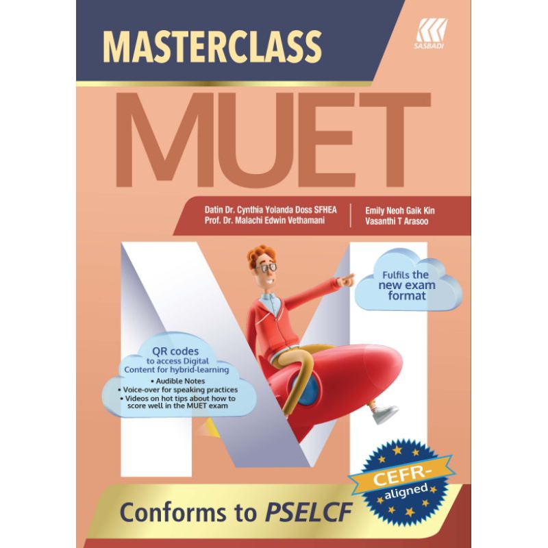BUKU MUET | MASTERCLASS MUET CEFR - Aligned 2023 | Prelovedbooks by ...
