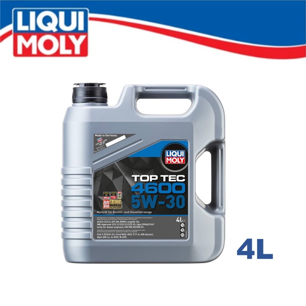 2316 LIQUI MOLY Top Tec 4600 5W-30, 5l, Synthetiköl