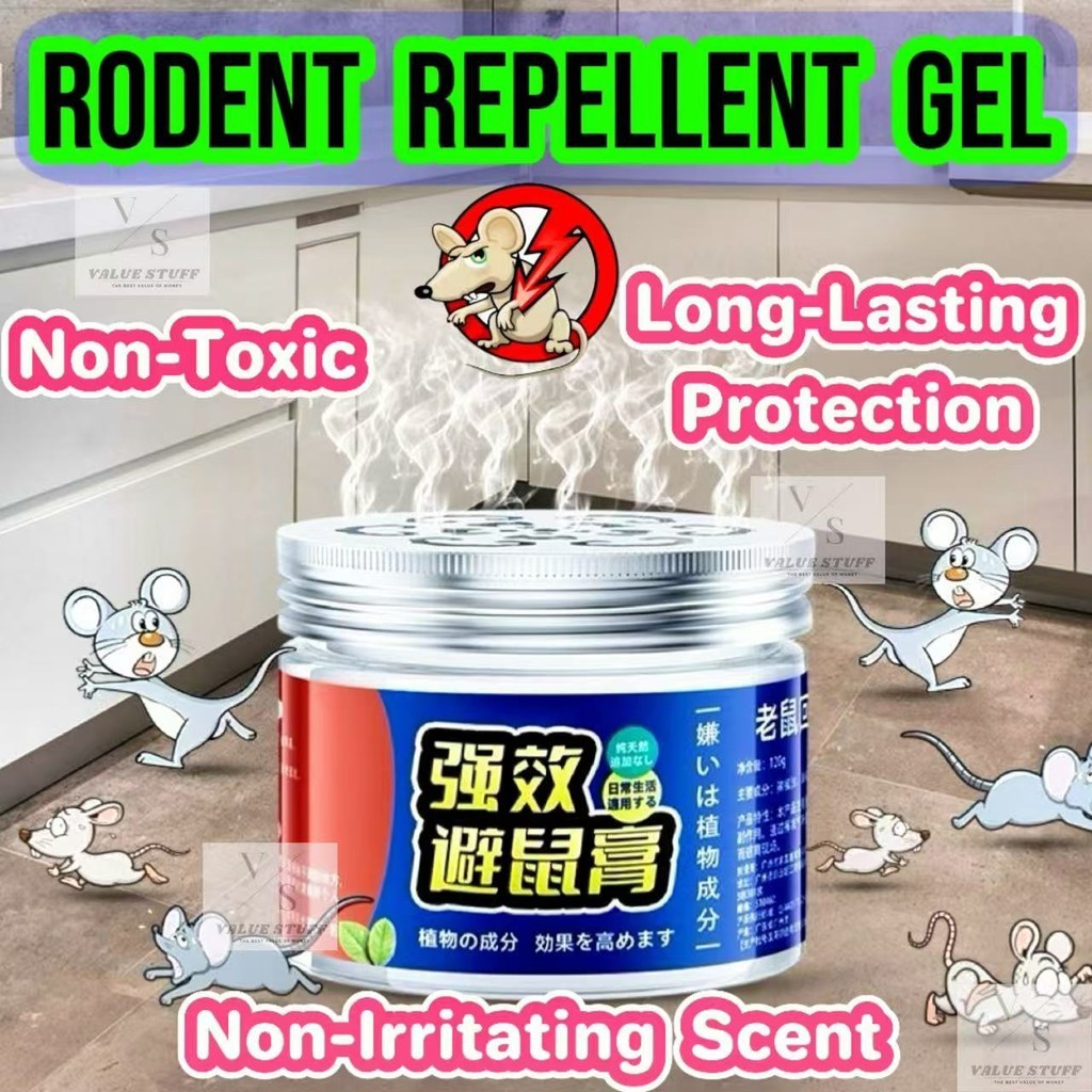 Natural Strong Rat Repellent Cream Eco-Friendly Safe Rodent Control ...