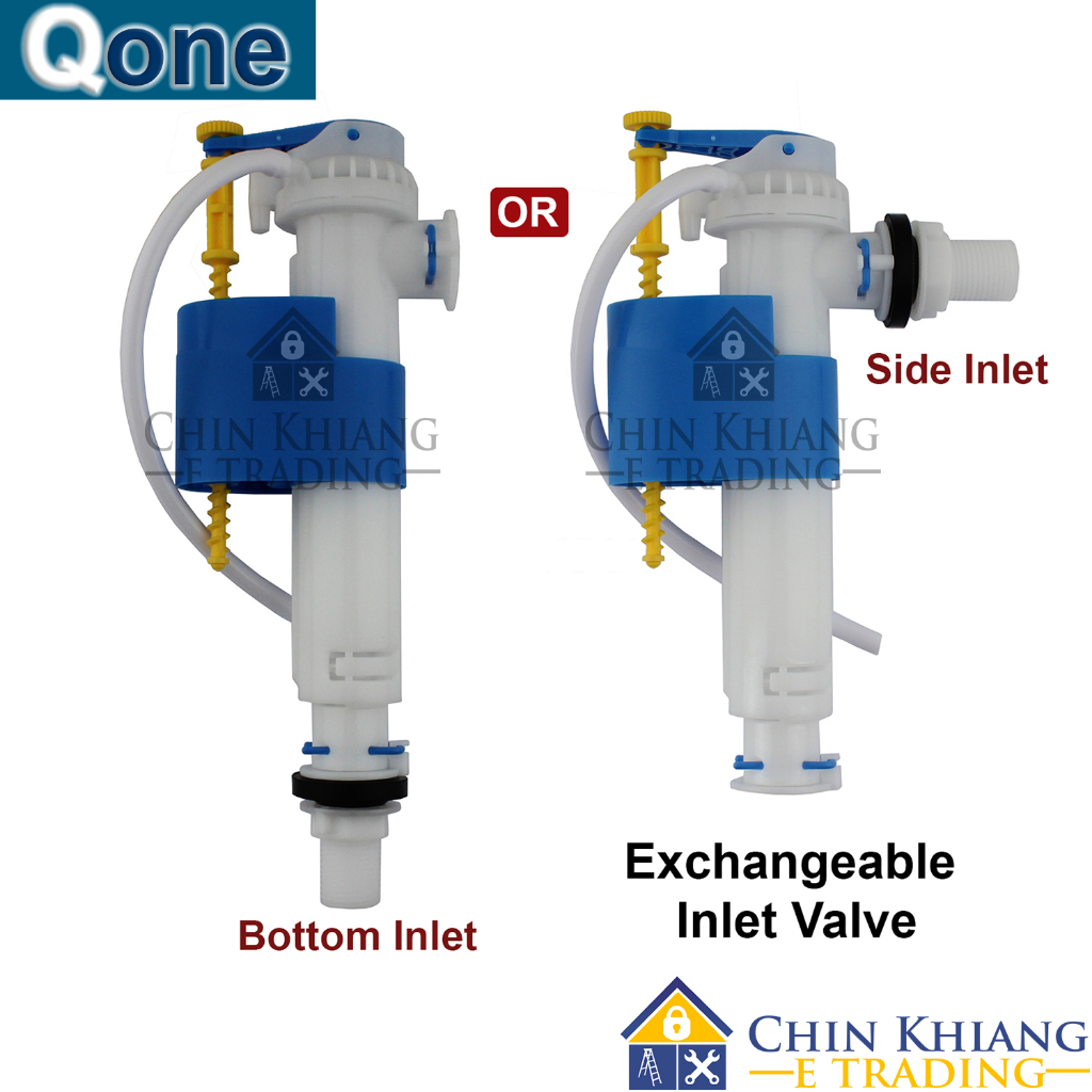 Qone CJ4028D Cistern Dual Inlet Valve 4028D | Shopee Malaysia