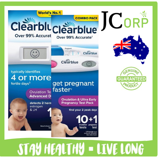 Clearblue Advanced Digital Ovulation Test Dual Hormone Indicator Ultra ...