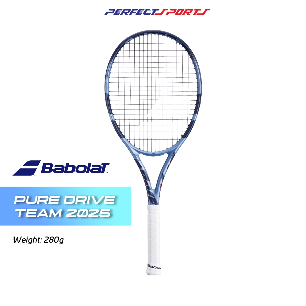 [Free String + Grip] Babolat Pure Drive Team 2025 Tennis Racket (280G ...