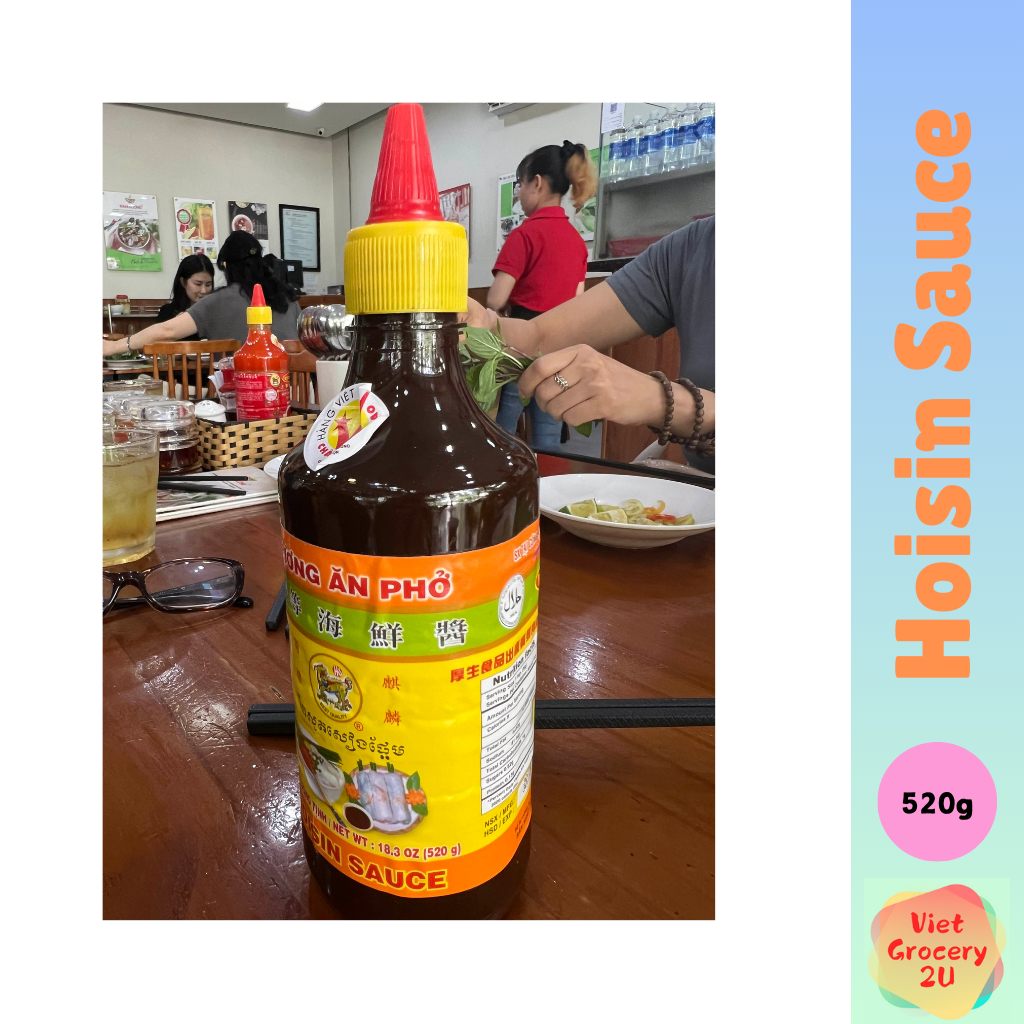 [Halal] Sos Hoisin/Hoisin Sauce / Tương Ăn Phở Hậu Sanh Chai 520G ...