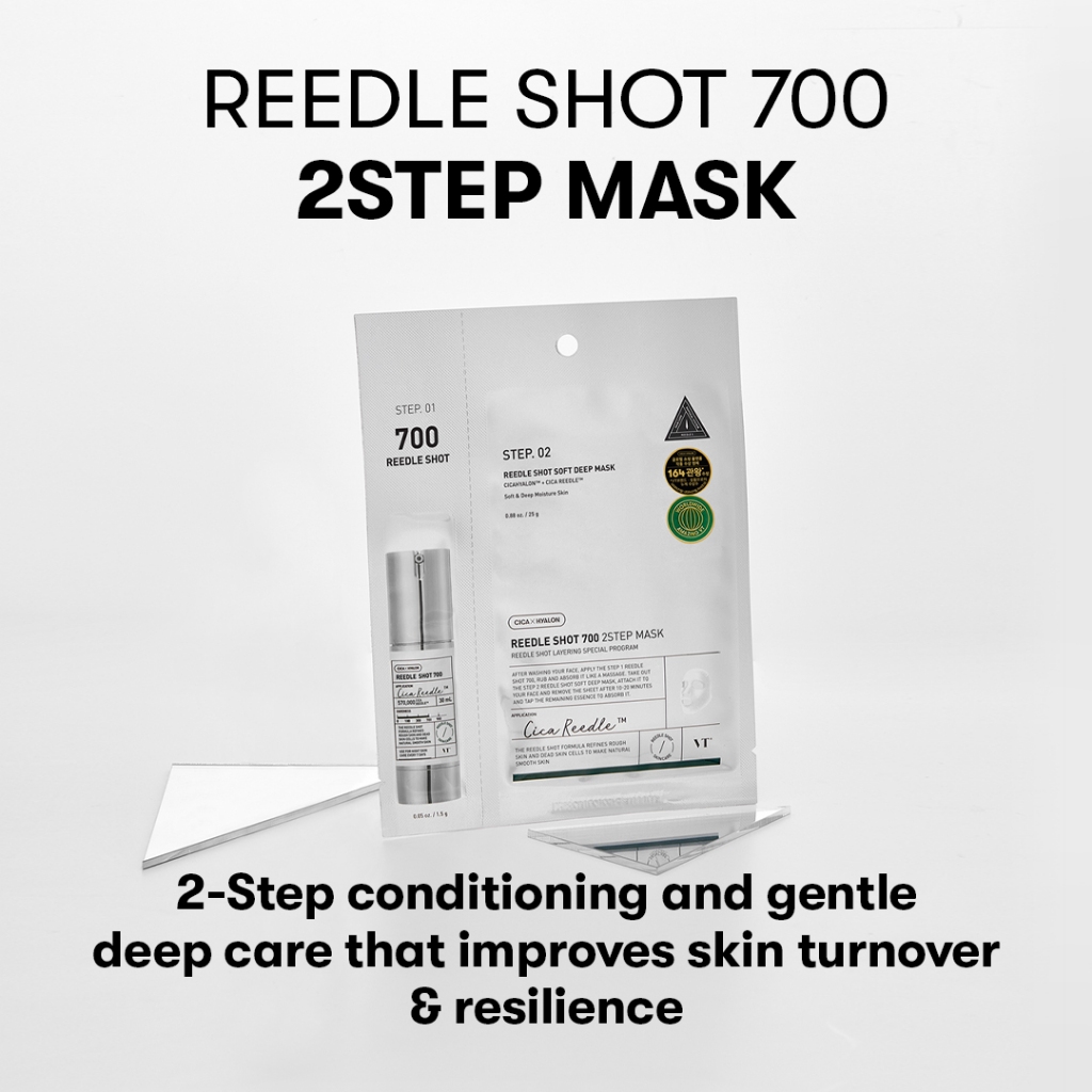 [VT Cosmetics] Reedle Shot 700 2-Step Mask (1pc) – Skin Renewal ...