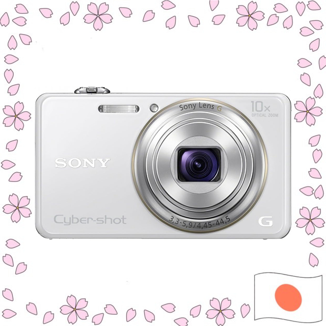 SONY Cyber-Shot WX100 (18.2 million/optical x10) White DSC-WX100(W