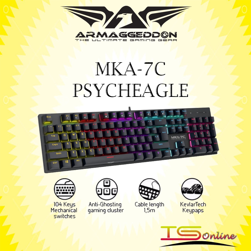 ARMAGGEDDON MKA-7C PSYCHEAGLE HOTSWAP-ABLE LINEAR MECHANICAL GAMING ...