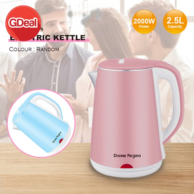GDeal 2.5L Electric Kettle Stainless Steel Automatic Cut Off Boiler Jug ...