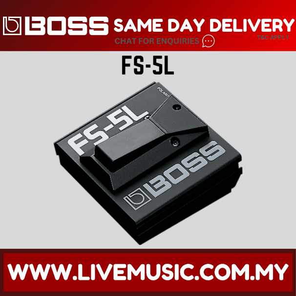 Boss FS-5L - Latching Foot Switch (FS5L/FS-5U/FS5U/FS) | Shopee Malaysia