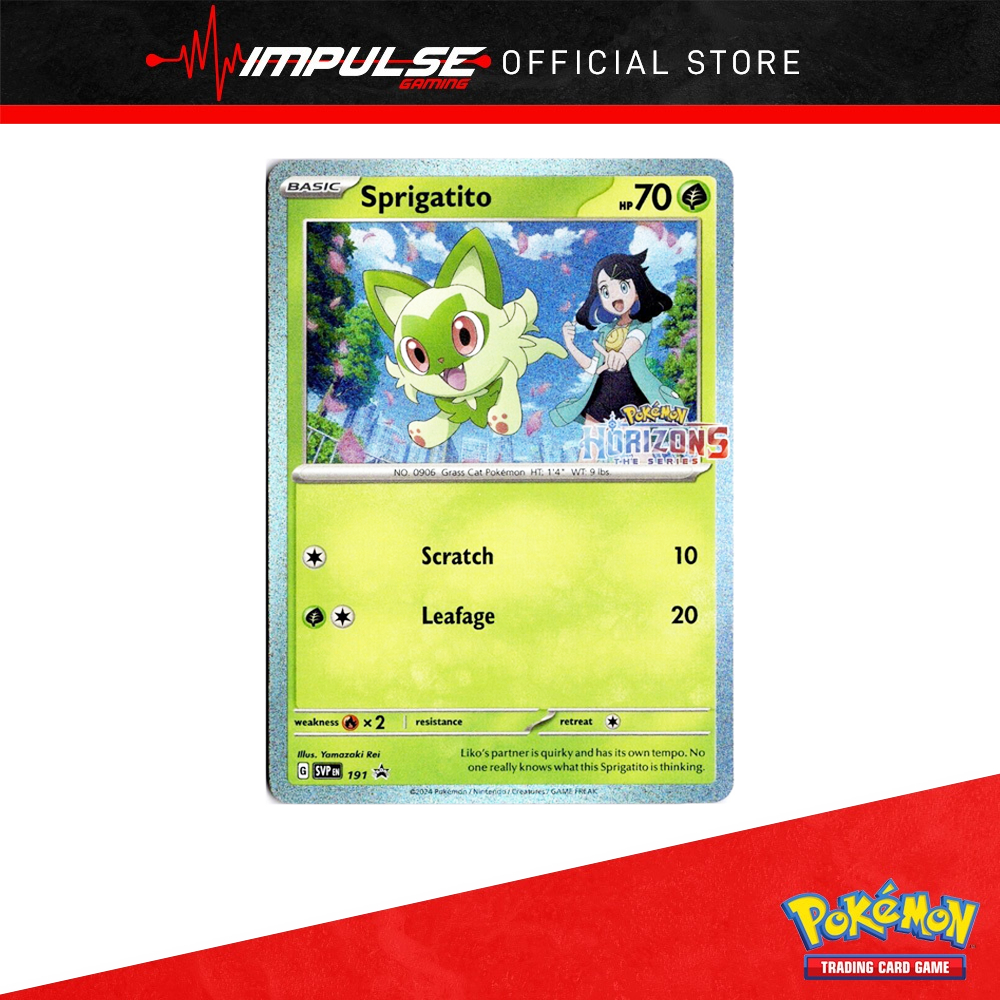 Promo Card Pokemon Tcg Eng: SVP191 Sprigatito | Shopee Malaysia