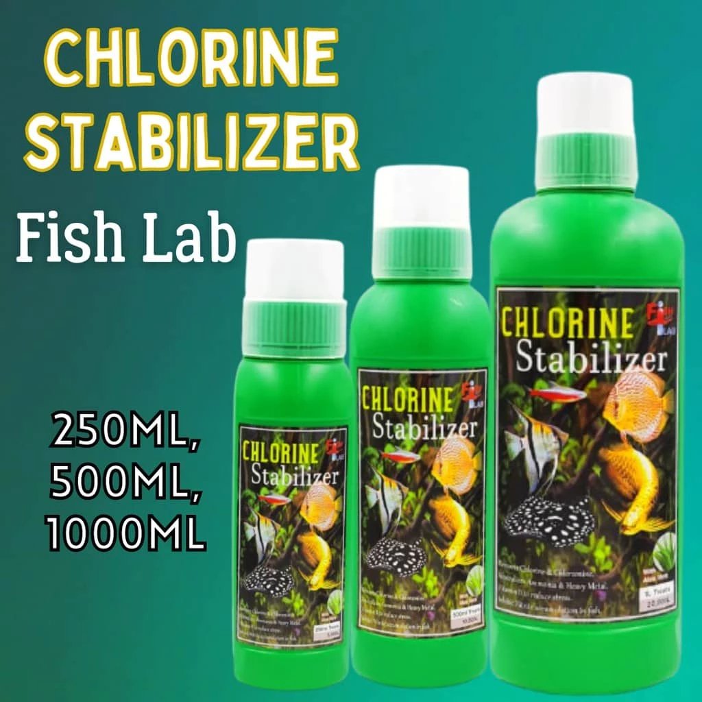 🔥READY STOCK🔥Fish Lab Anti Chlorine Stabilizer for Aquarium (250ML ...