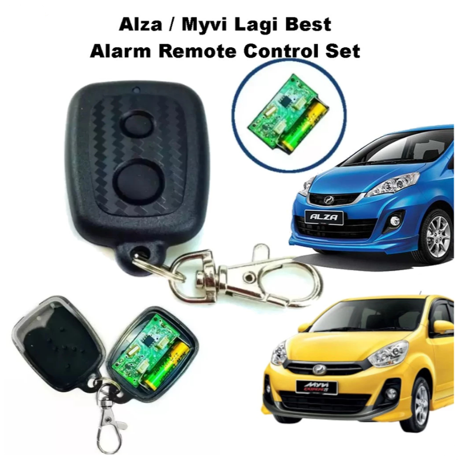 Perodua Alza Myvi Lagi Best Icon Alarm Remote Control Key Cover Door ...