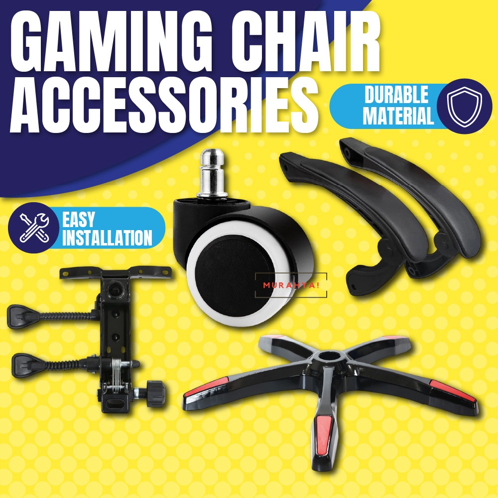 Roda Kerusi Roller Caster Heavy Duty Office Chair Gaming Chair Roller ...