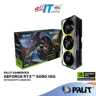 PALIT GeForce RTX 5080 GameRock 16GB GDDR7 Graphics Card | NE75080019T2-GB2030G