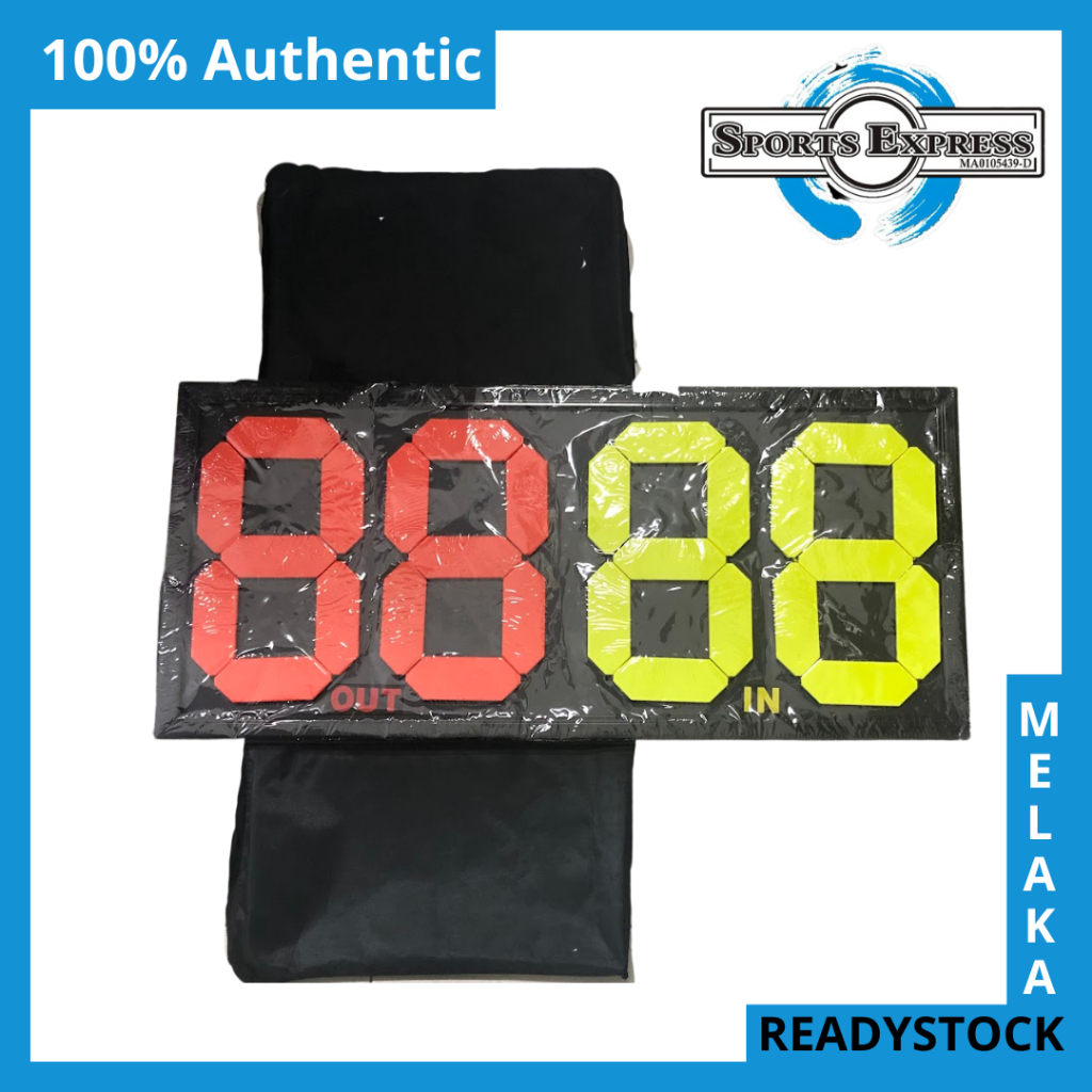 Score Board With Stand And Bag Substitution Board SS-SUBBOARD [100% ...