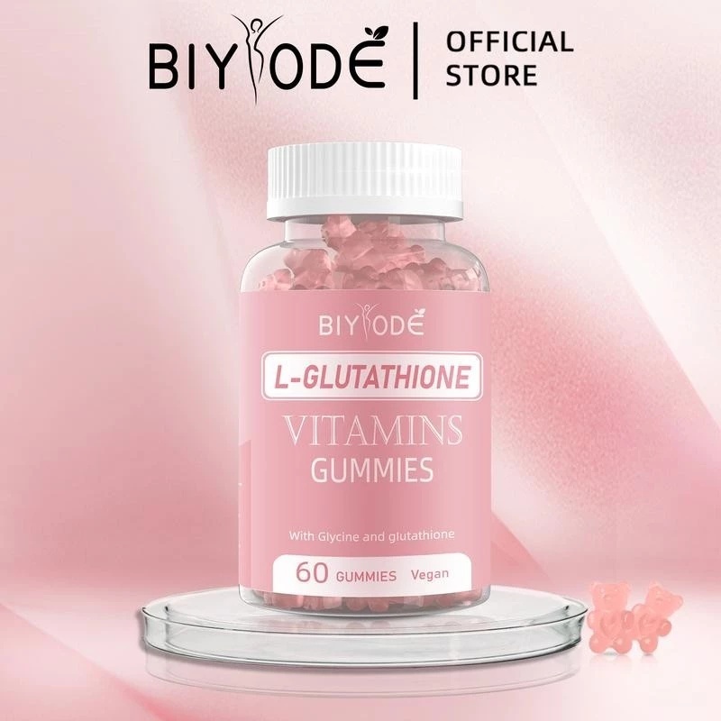 biyode glutathione gummies BIYODE Glutathione Gummies Vegan Skin Glow Biotin L-Glutathione VitC 60' x  1 main image 0