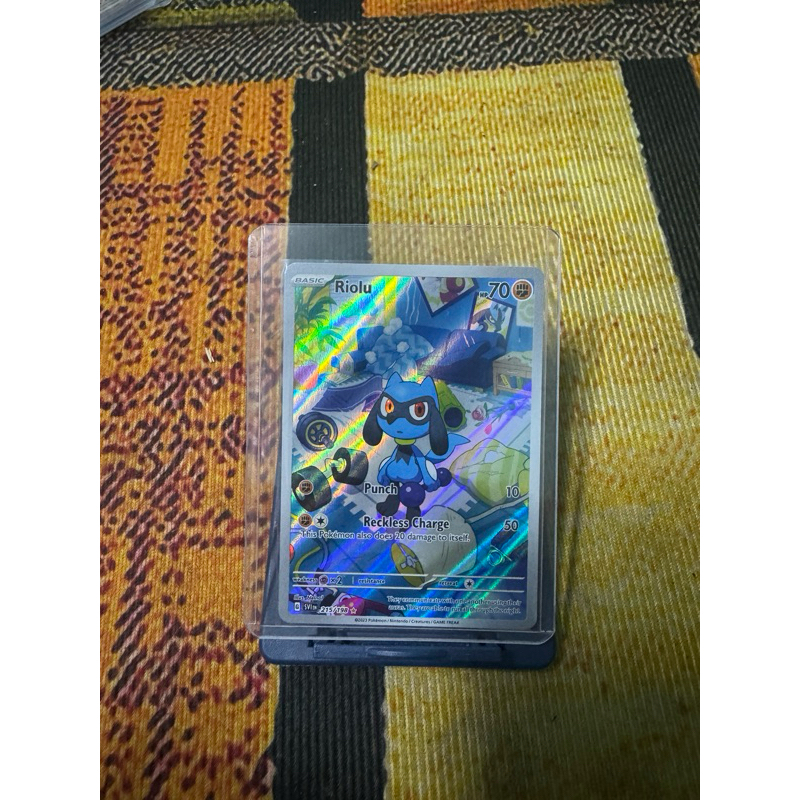 Riolu - 215/198 - Illustration Rare | Shopee Malaysia