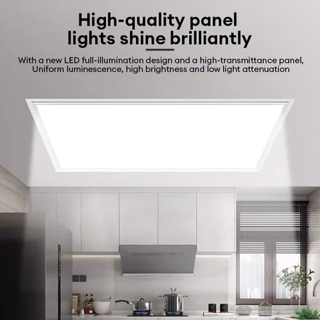 LED Backlit Panel Light 48W 80W 96W Office Lighting 2x2ft 2x4feet Panel ...