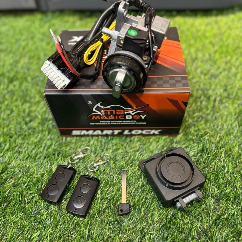 MAGIC BOY SMART KEY KEYLESS WITH 2 REMOTE CONTROL KEYLESS Y15 V1 V2 ...
