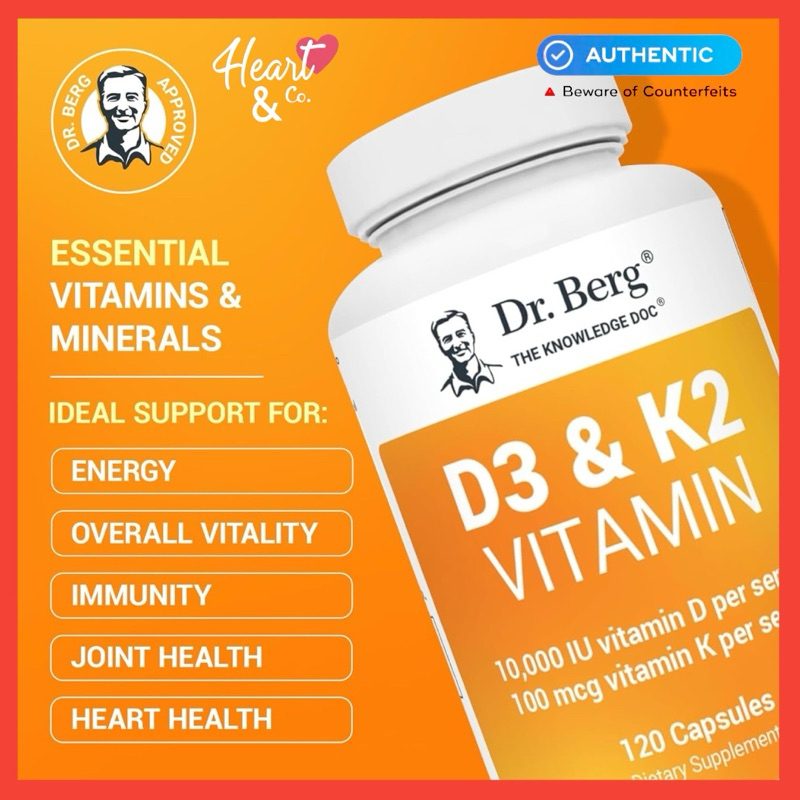 Dr. Berg Vitamin D3 K2 w/MCT | Shopee Malaysia