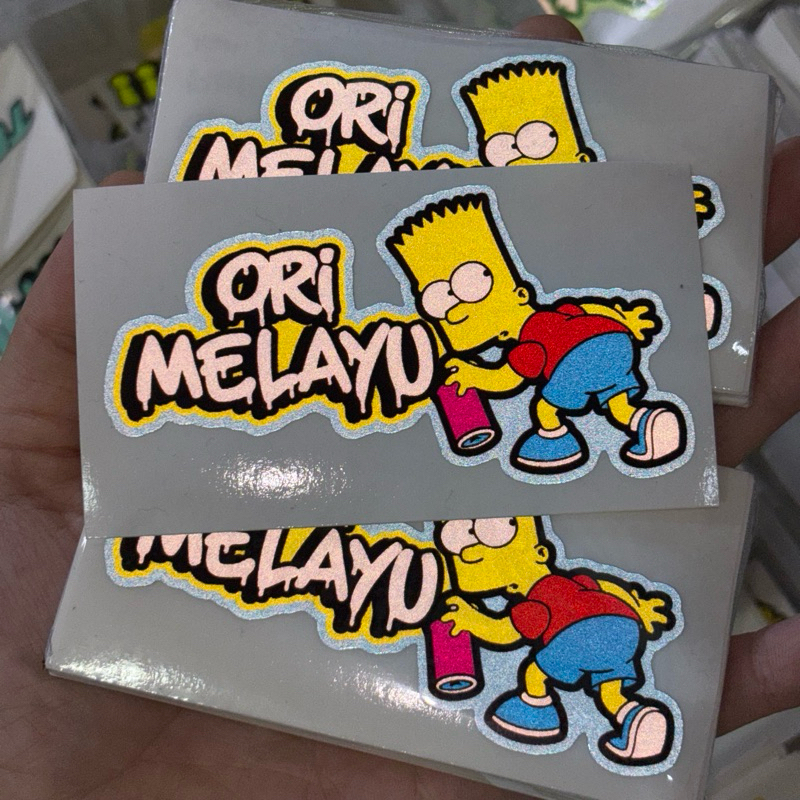 STICKER PANTUL CAHAYA ORI MELAYU | STICKER MOTOR & KERETA | Shopee Malaysia