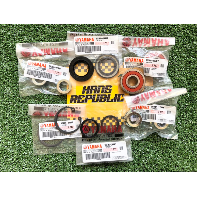 NVX AEROX 155 V1 / V2 SWING ARM OIL SEAL / BEARING / COLLAR / CIRCLIP ...