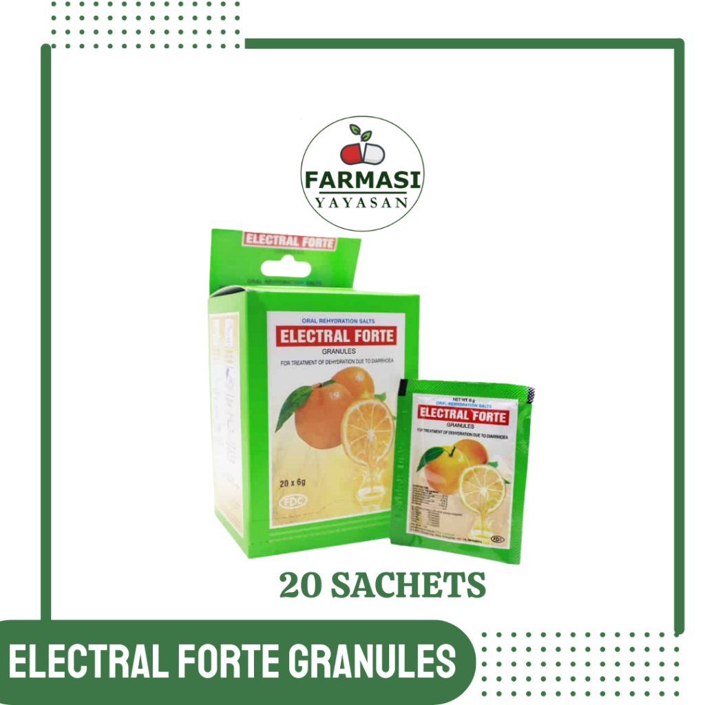 ELECTRAL FORTE GRANULES 20x6g | Shopee Malaysia