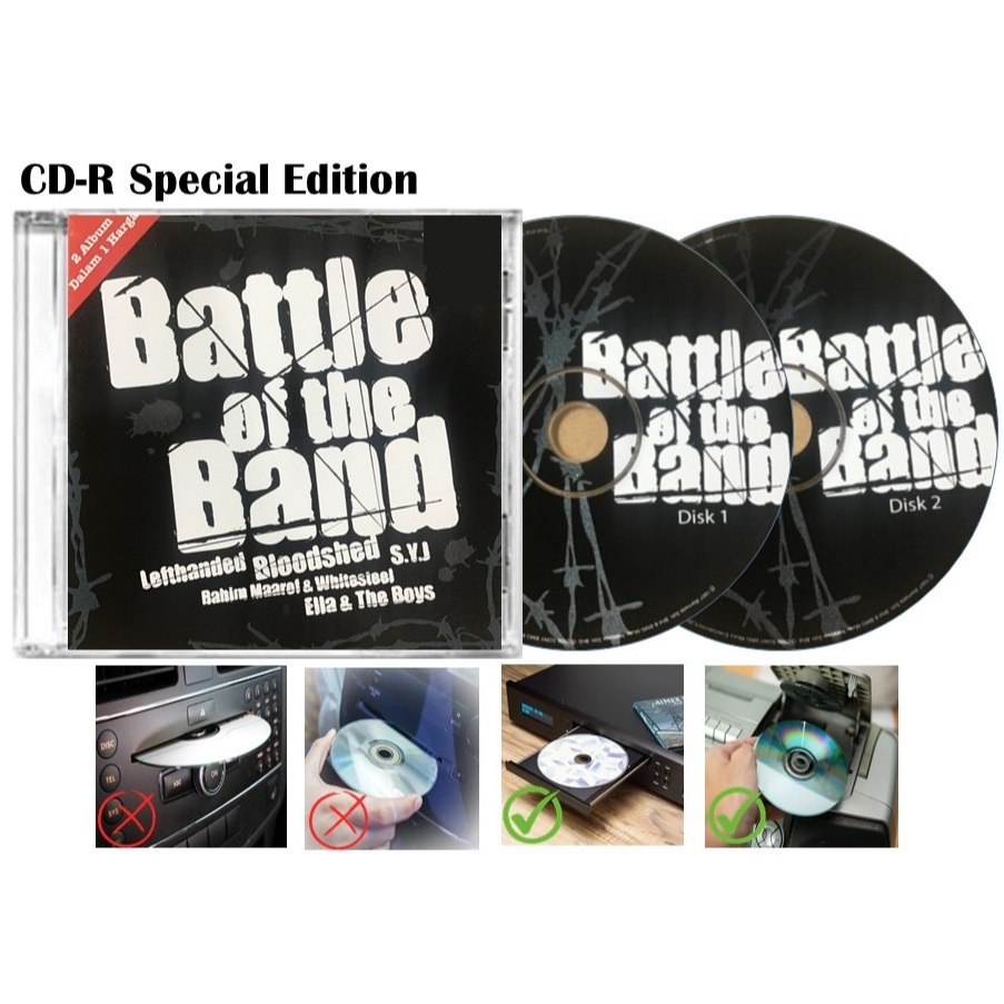 CD-R Various Artists - Battle of The Bands (1986-2006) | Shopee