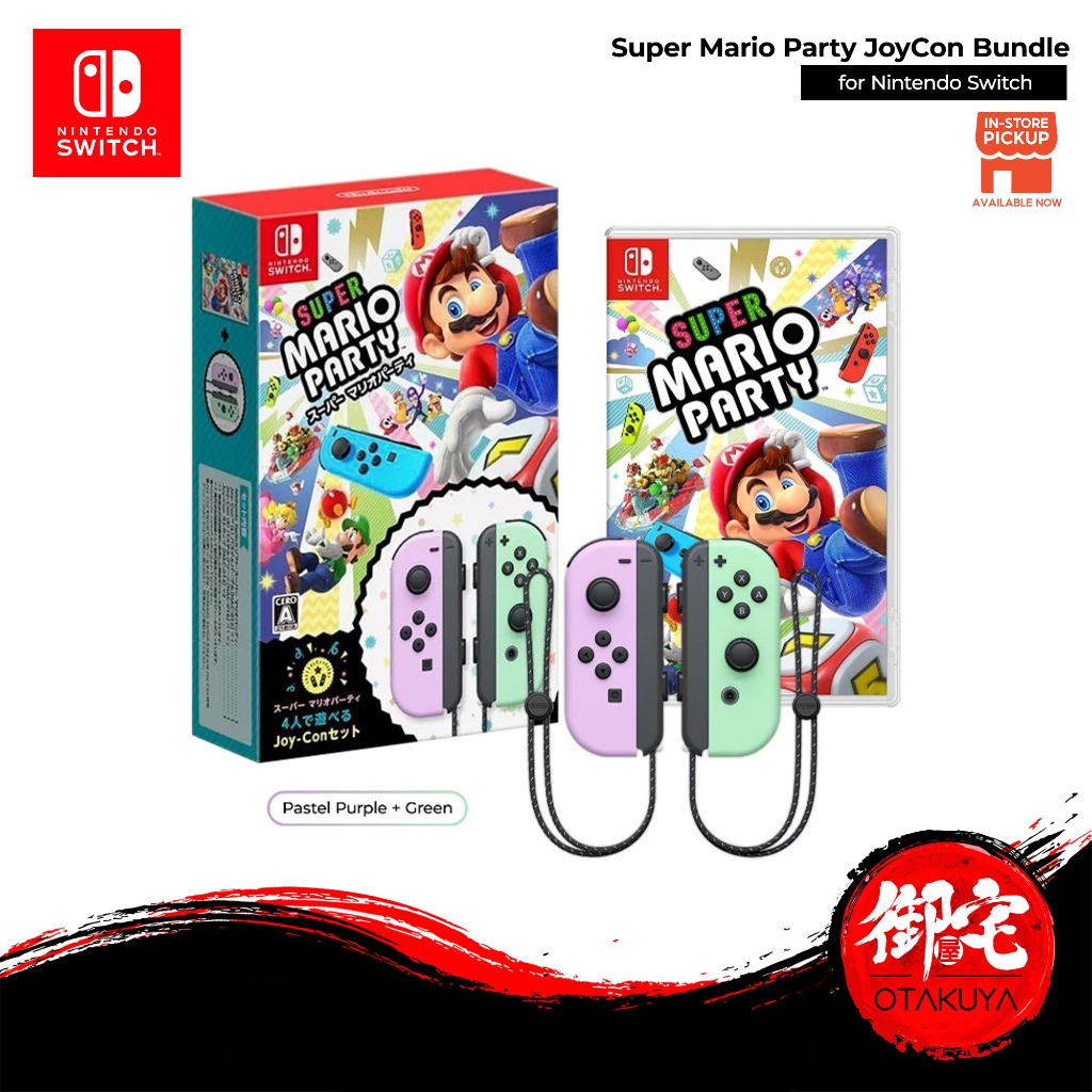 【7.7 SALE】Nintendo Switch Super Mario Party (English Chinese ...