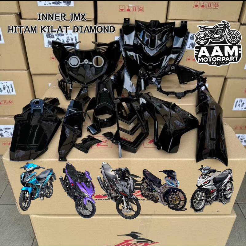 JUPITER ORIGINAL HLY JMX INNER SET BLACK DIAMOND LC135 Y15ZR Y16ZR Y15 ...