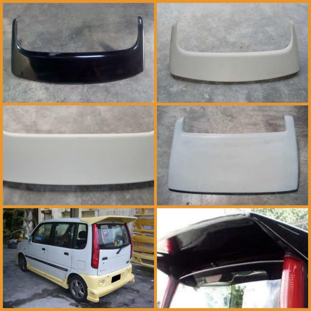 Daihatsu Move L900 2001 '01 Roof Spoiler - ( RS2 / MV / SLB / AS / BF ...