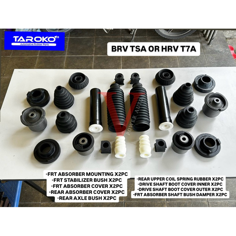 ( 100% ORIGINAL ) TAROKO HONDA HRV T7A BRV TSA ABSORBER MOUNTING COVER ...