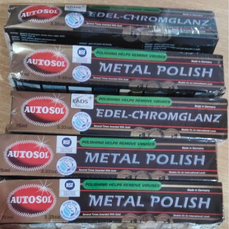 🔥🔥AUTOSOL METAL POLISH / POLISH BESI AUTOSOL 75G | Shopee Malaysia
