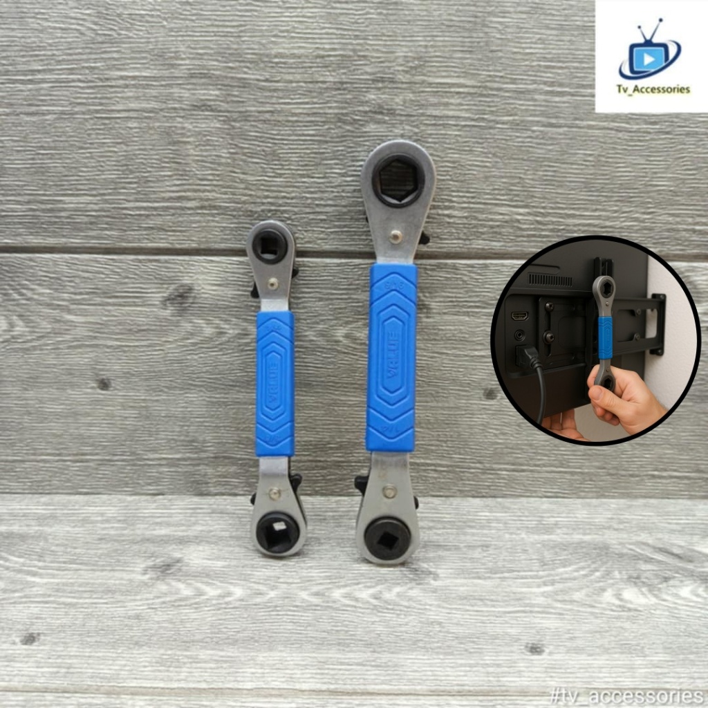 VALUE Ratchet Wrench [VRT-201/VRT-202] Spanner Install Bracket TV Tool ...