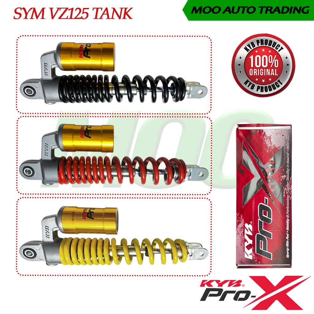 SYM BENELLI VZ125 PRO-X TANK GAS PERFORMANCE RACING KYB KAYABA REAR ...