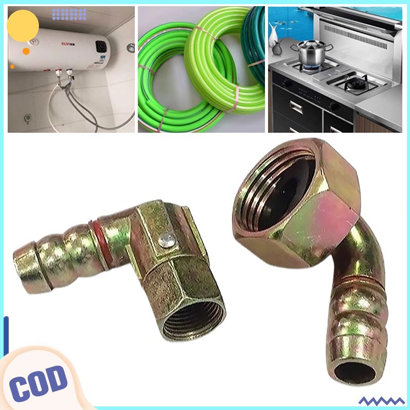 2Pcs LPG cooker air inlet fitting universal joint elbow joint for Gas ...