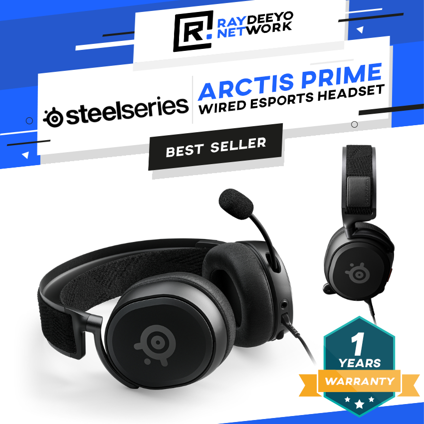 SteelSeries Arctis Prime Wired High Fidelity Esports Headset | Shopee ...