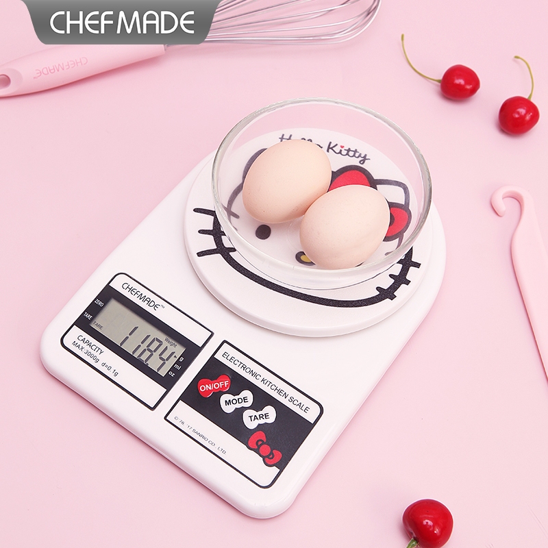 [CHEFMADE.os] HELLO KITTY 3KG Electronic Digital Kitchen Scale ...
