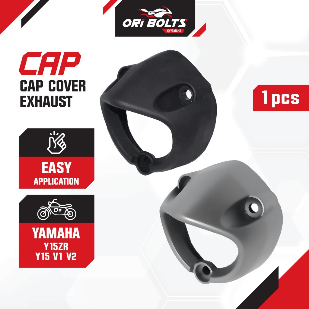 B17-E4799-00 Yamaha Original Y15ZR Y15 (0903) V1 V2 Exhaust Cap Cover ...