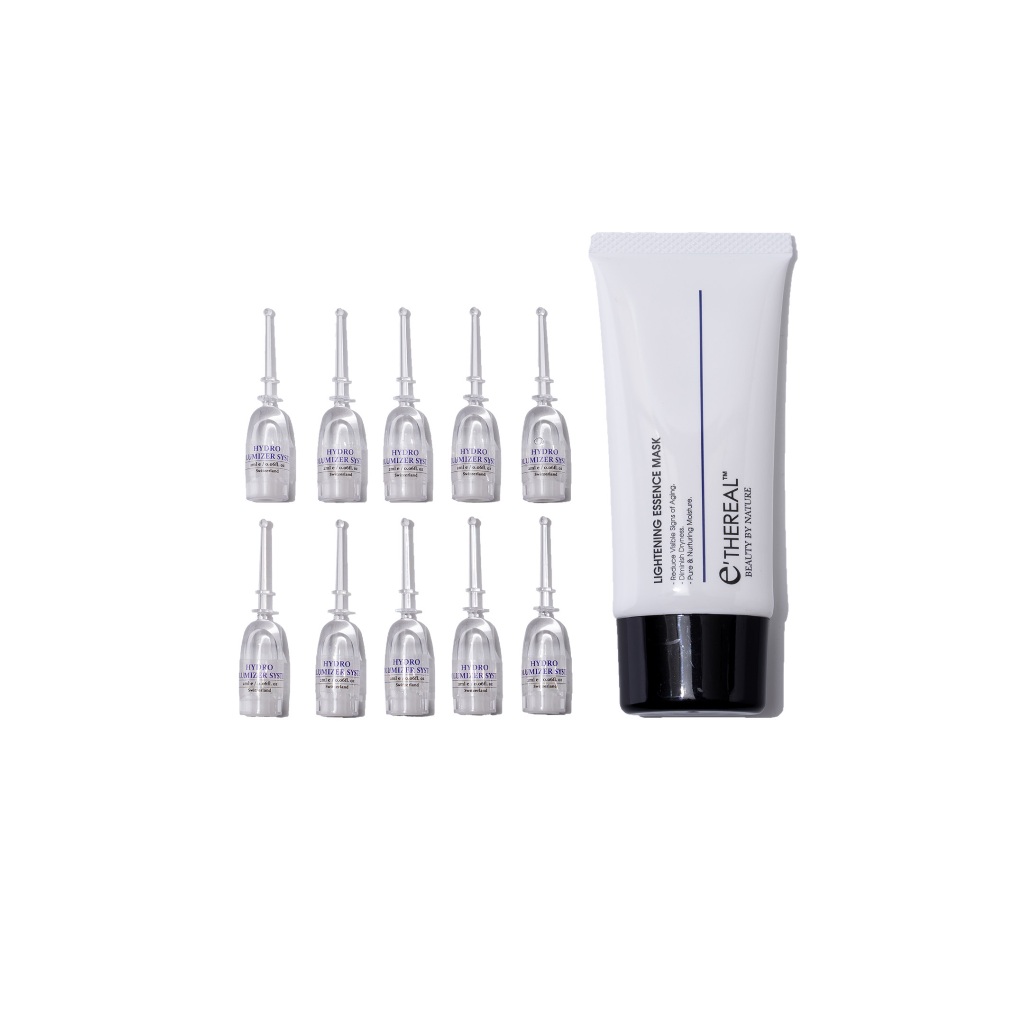 【e'THEREAL Ampoule Series 】 Hydro Volumizer + Lightening Mask｜Hydration ...