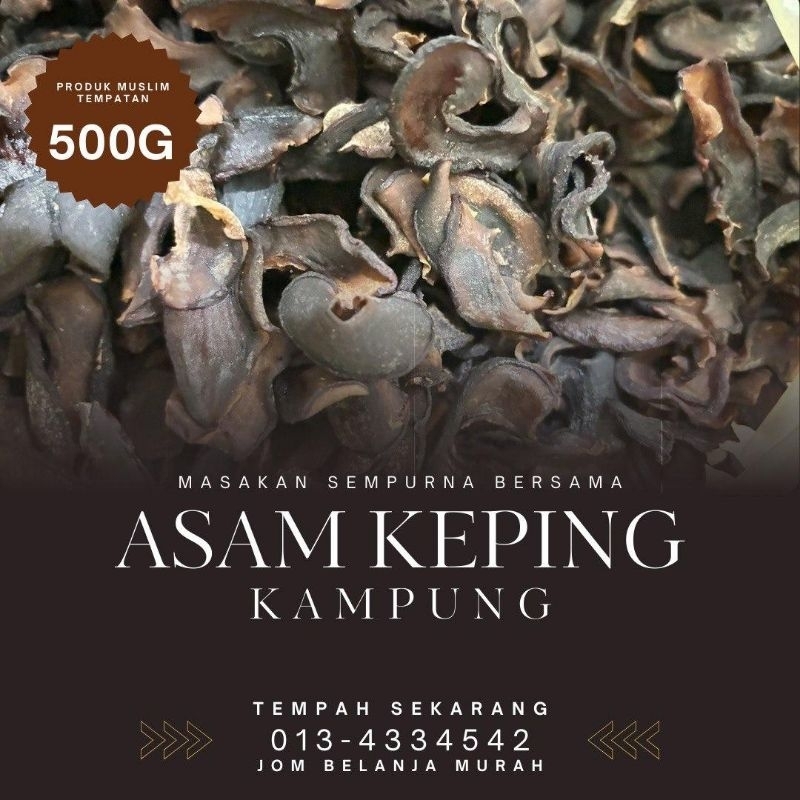 Asam Keping Kampung (Produk Muslim) | Shopee Malaysia