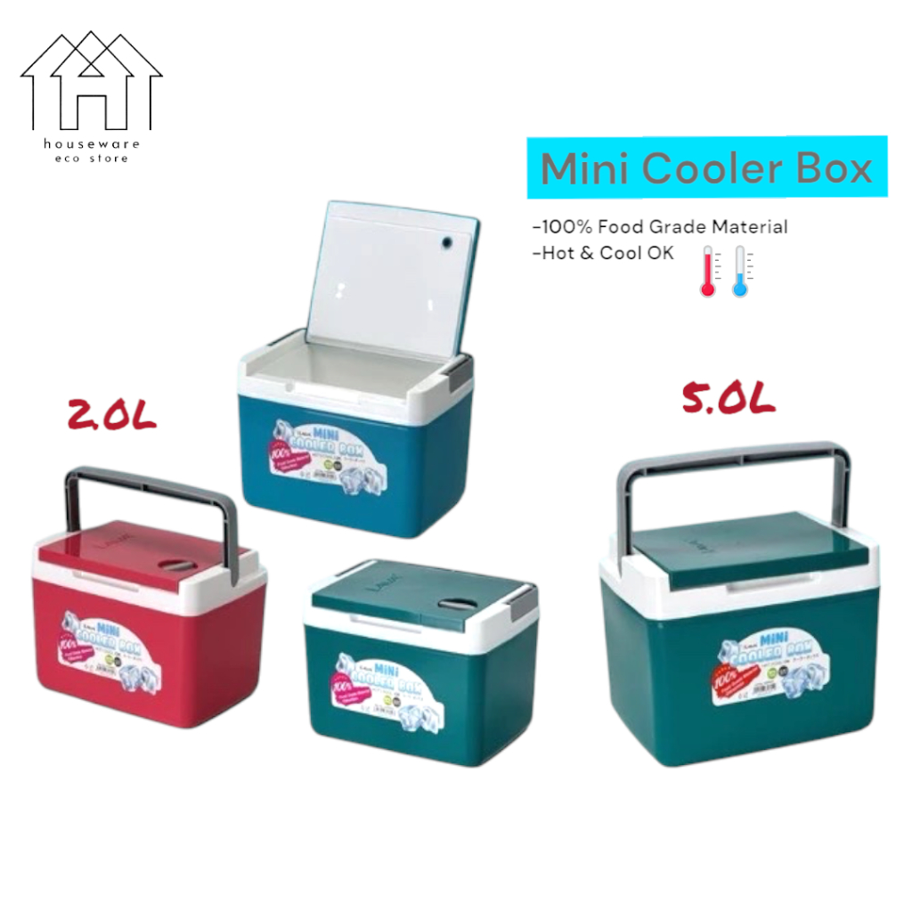 (2L & 5L) Lava Mini Ice Bucket | Mini Cooler box Ice Box | Picnic box ...
