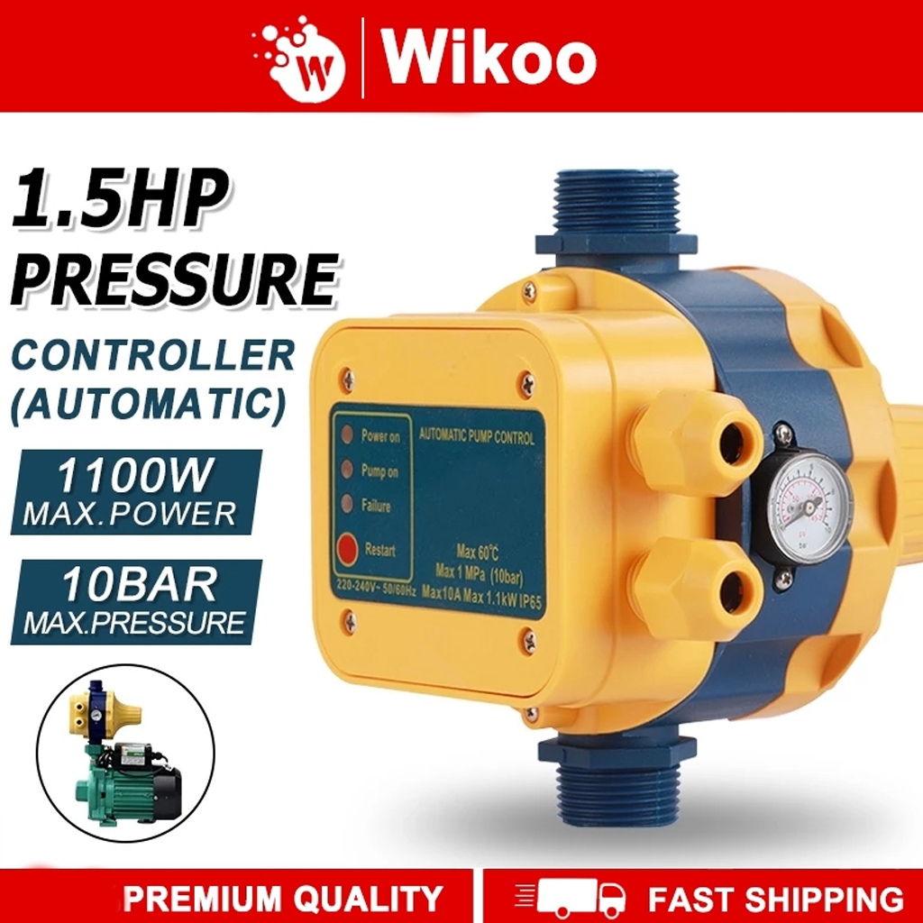 【New】1500W Water Pump Pressure Controller 16A Regulator Home Water Pump ...
