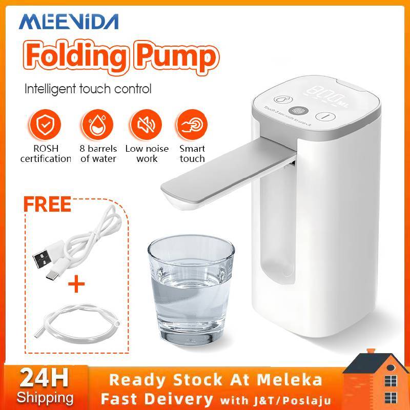MEEVIDA Electric Automatic Water Dispenser Pump Touch Screen Water Pump ...