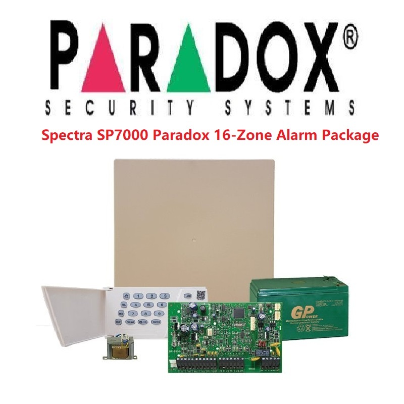 Paradox Spectra Alarm Package - Paradox Spectra SP4000 / SP5500 ...