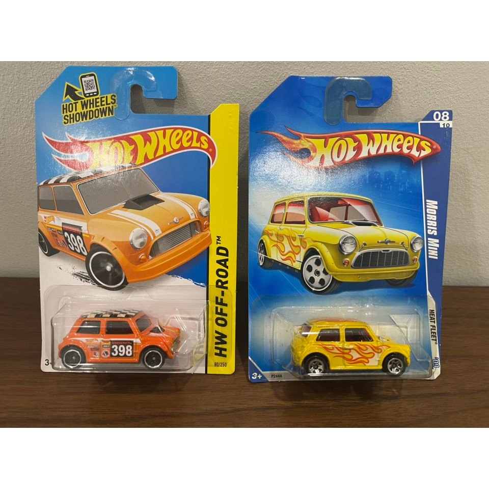 Hot Wheels Morris Mini Cooper Tiger Rally – Rare, échelle 1:64, Occasion