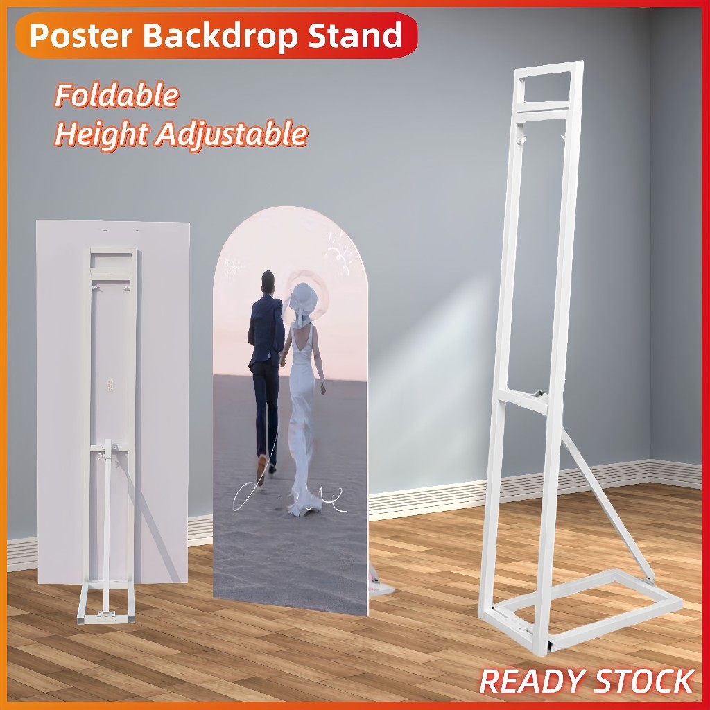 Poster Backdrop Stand KT Board Background Support Stand Adjustable ...