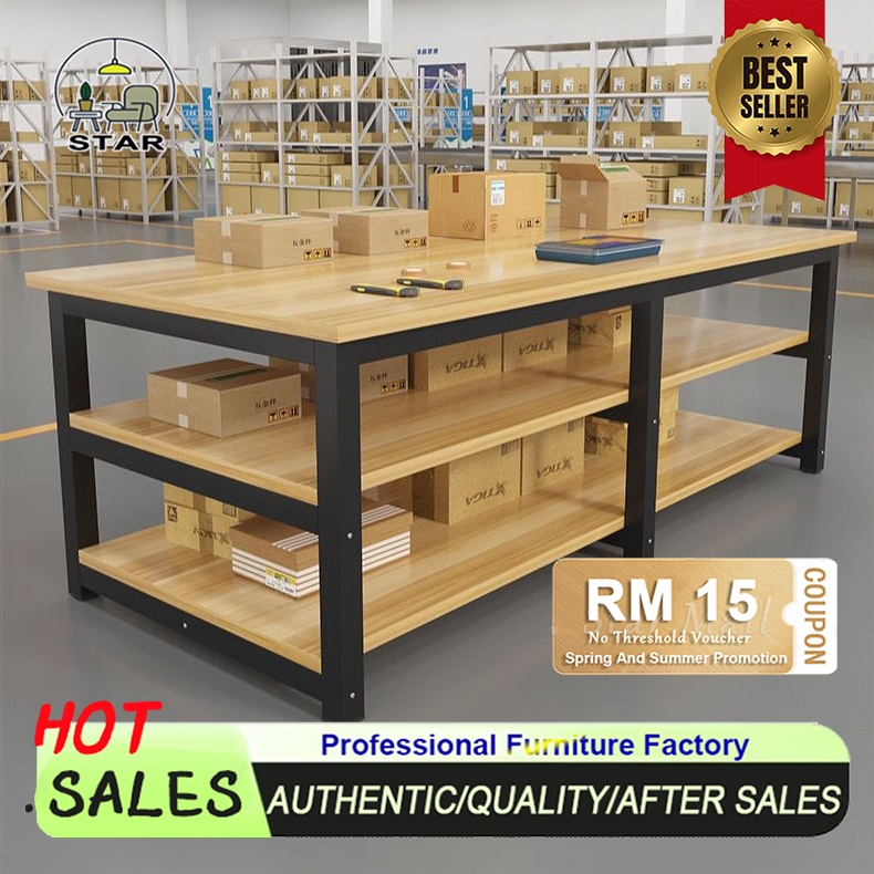 Factory Workbench Warehouse Express Packaging Table Packaging Table ...