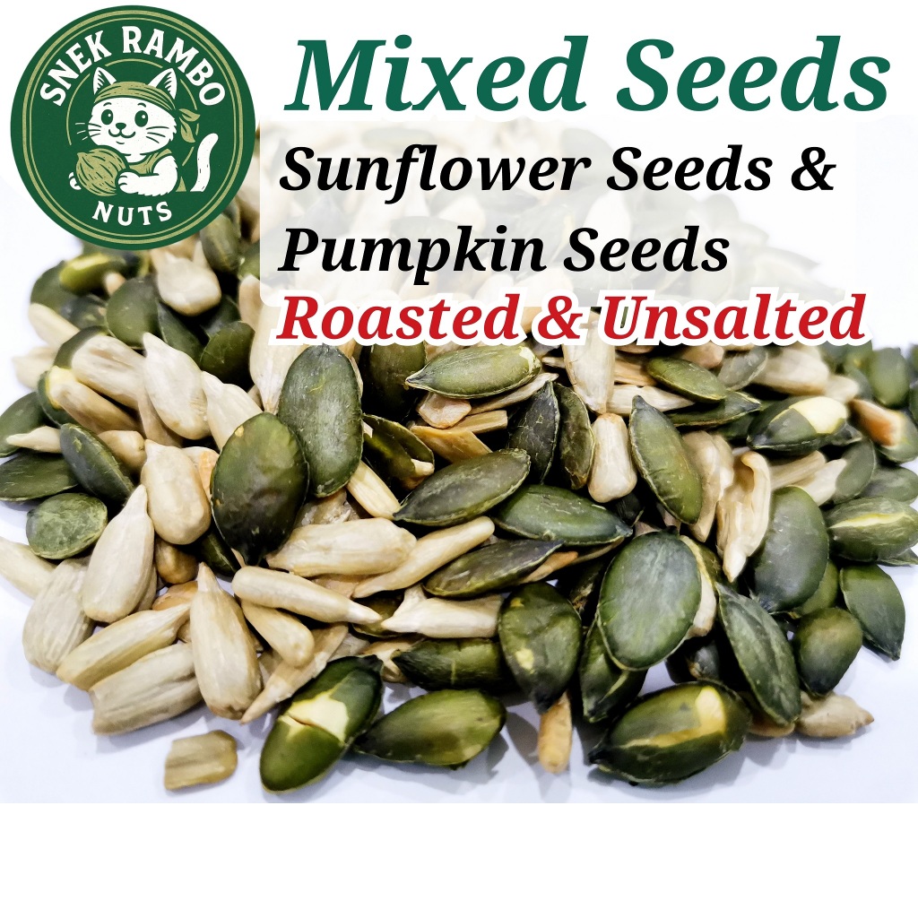 Snek Rambo - Mixed Seeds - Mix Seed - Mix Seeds - Pumpkin Seed Roasted ...