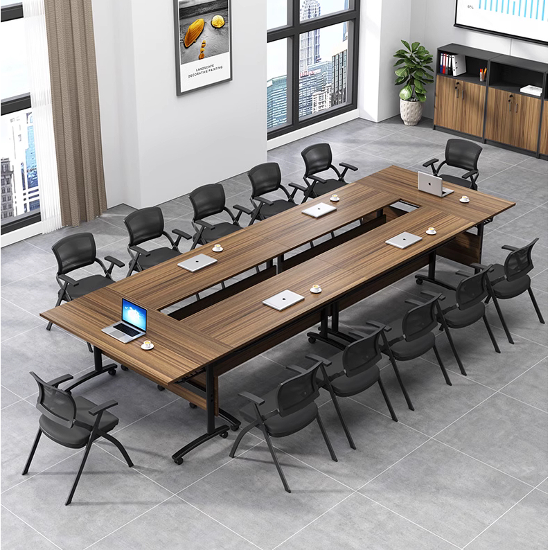 Folding Training Table Conference Table and Chair Set Long Table ...